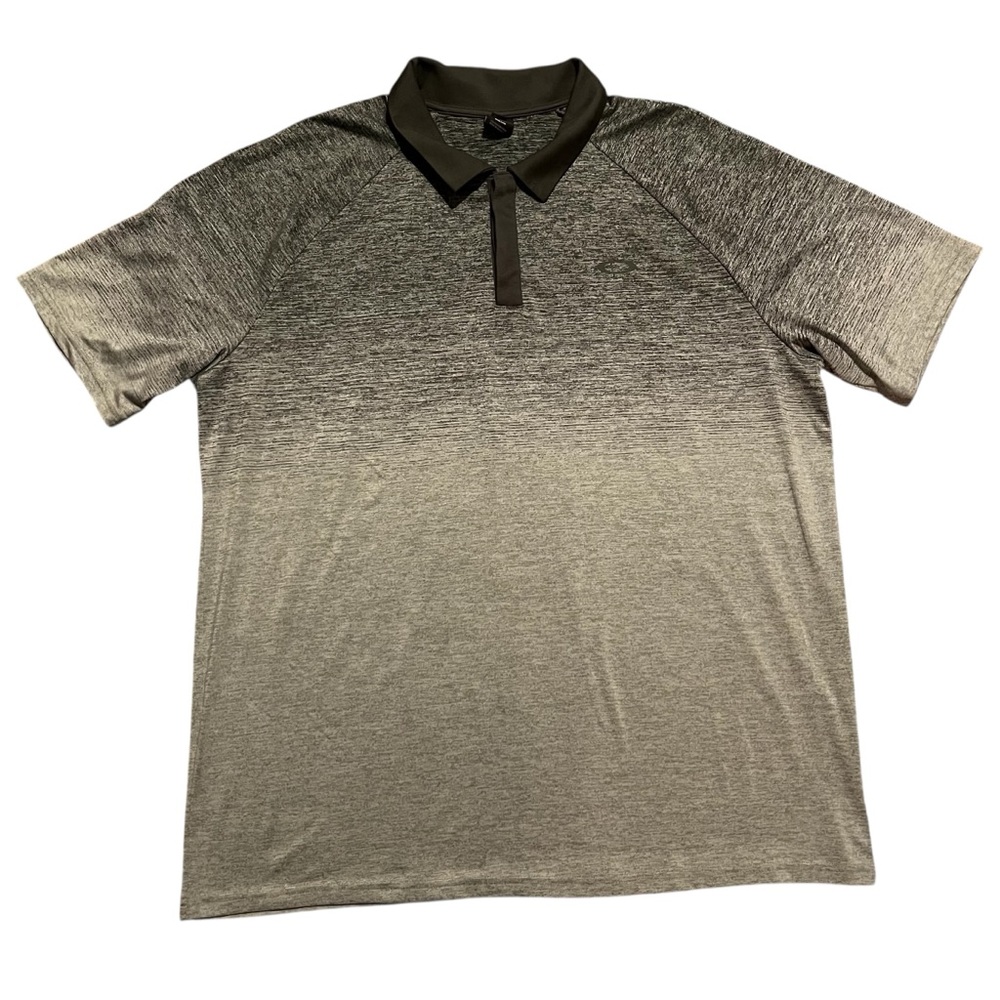 Oakley Men's Gradient Gray‎ Polo Shirt XXL